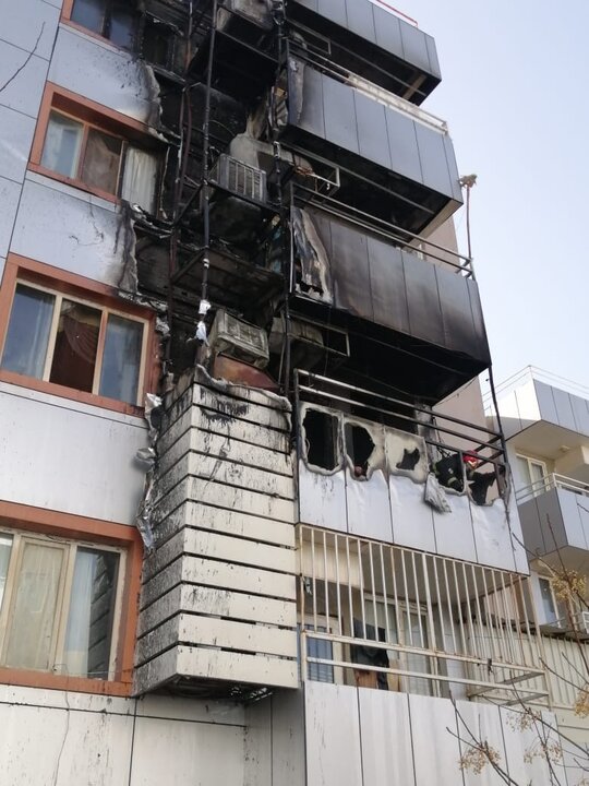 استفاده از نمای آلومینیومی همچنان حادثه‌ساز در کرمان