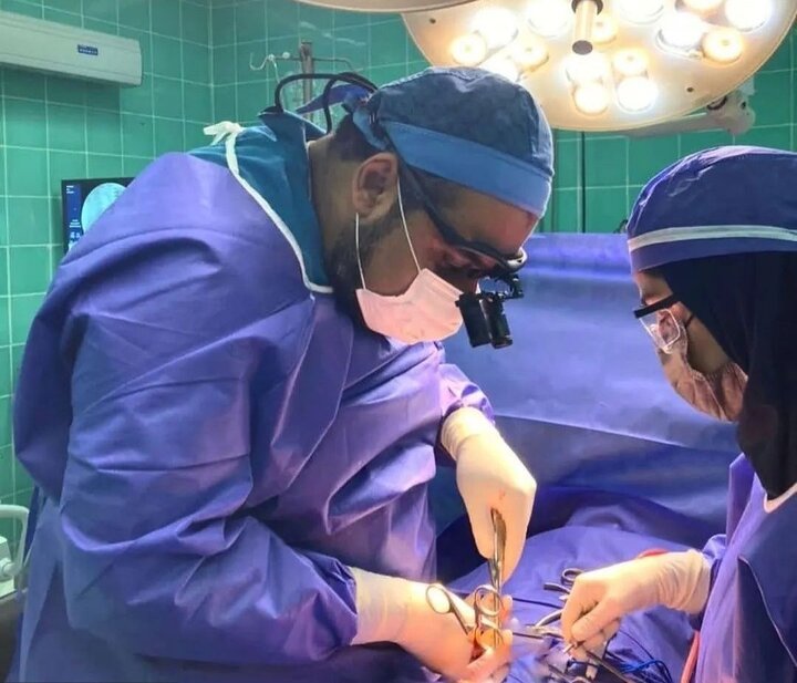 اولین جراحی دیسک کمر در شهرستان کهنوج با موفقیت انجام شد