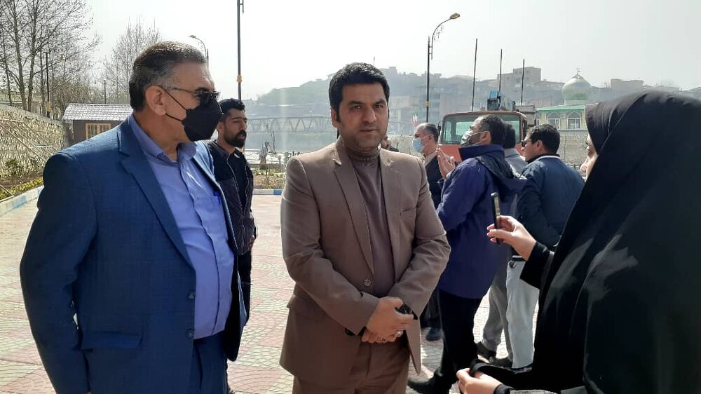 افتتاح پارک بزرگ ملت و سد لاستیکی نکا