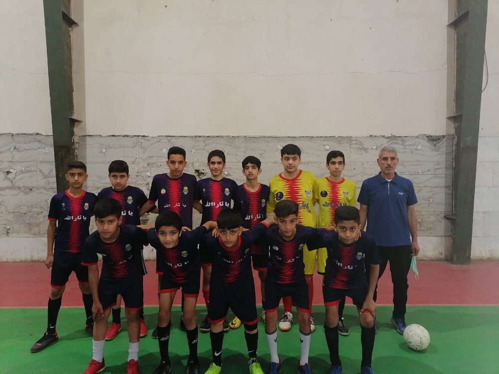 مسابقات فوتسال نونهالان شهرستان جیرفت برگزار شد