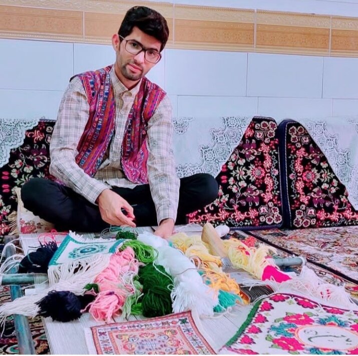 کسب رتبه دوم جشنواره ملی همام توسط یک جوان سیرجانی