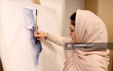نمایش آثار نقاشان و مجسمه سازان ایرانی در ارزروم ترکیه