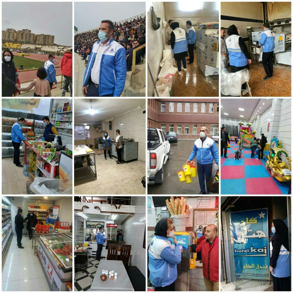  معدوم‌سازی بیش از ۱۳ تن مواد غذایی فاسد شده دراستان کردستان