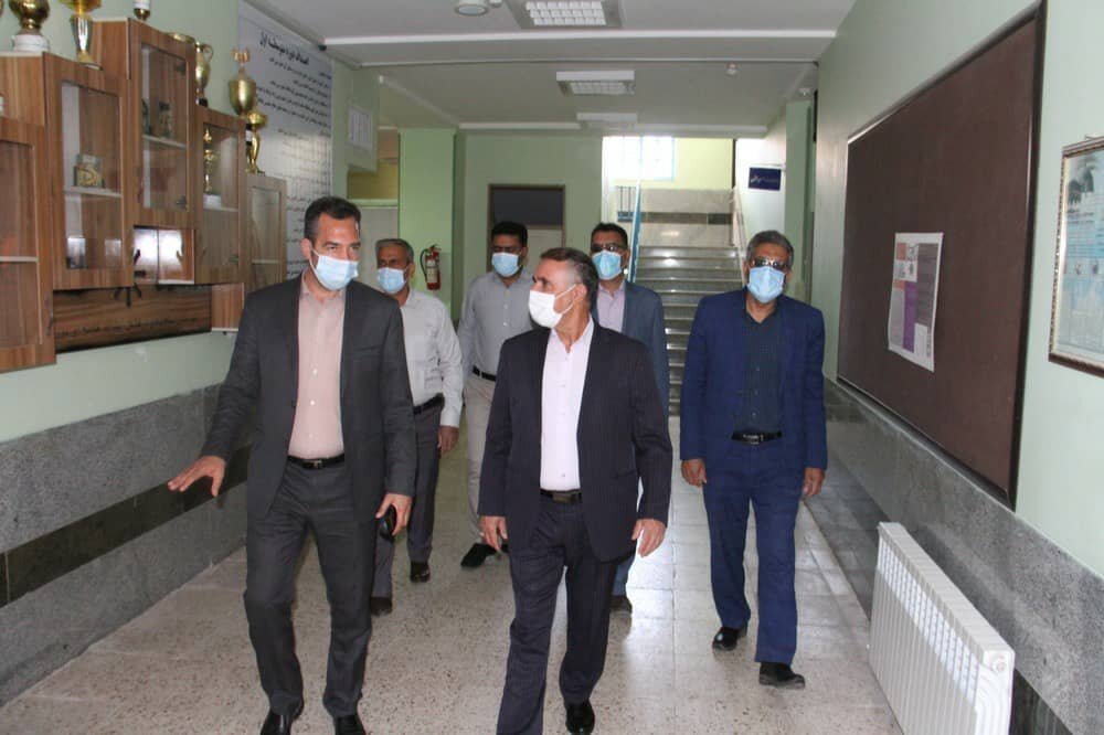 بازدید فرماندار سیرجان از ستاد اسکان آموزش و پرورش این شهرستان