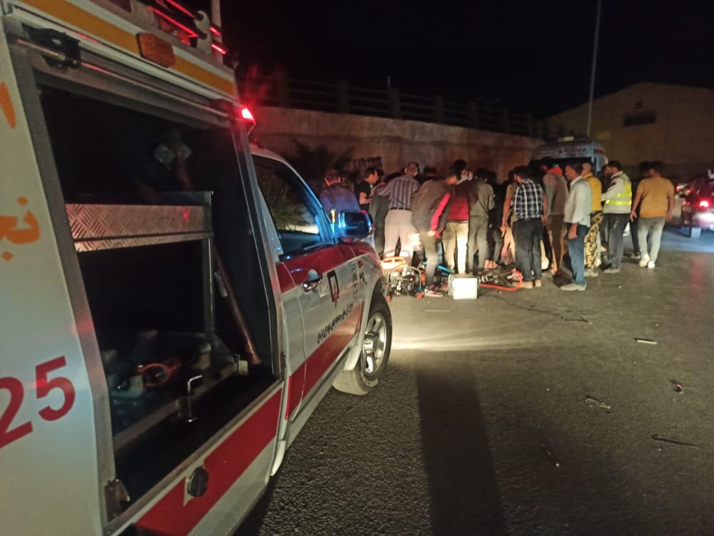 شش مجروح و یک فوتی در تصادفات ٢۴ ساعت گذشته در شهر کرمان