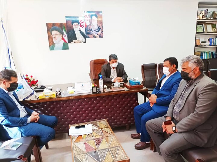 دیدار سرپرست فرمانداری ریگان با مدیر کل منابع طبیعی استان کرمان