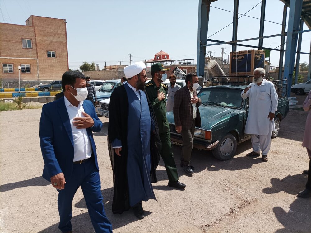 توزیع ۲ هزار بسته معیشتی و ۱۰ سری جهیزیه توسط سپاه ریگان