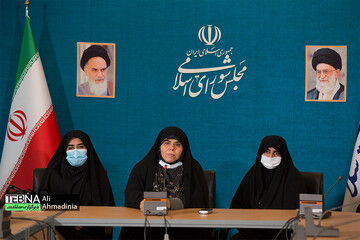 نشست خبری اعضای فراکسیون زنان مجلس شورای اسلامی