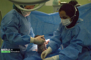 عمل سزارین دریکی از بیمارستان های تهران