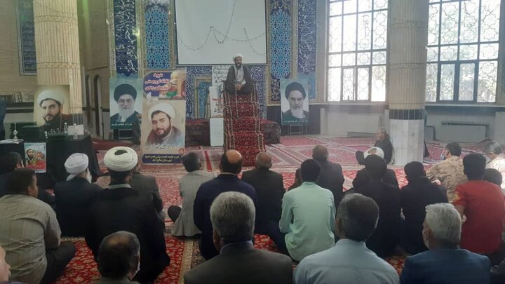 مراسم گرامیداشت شهیدحجت الاسلام و المسلمین محمد صادق دارایی در صالح آباد برگزار شد