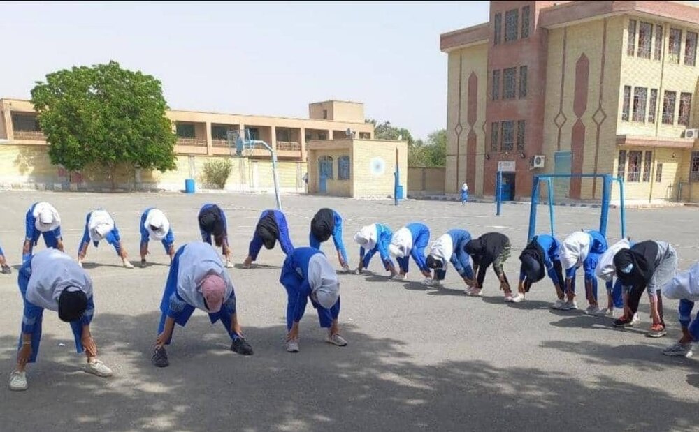 طرح آموزش« یوگا» در مدارس شهرستان جیرفت کلید خورد