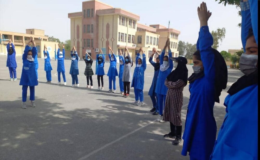 طرح آموزش« یوگا» در مدارس شهرستان جیرفت کلید خورد