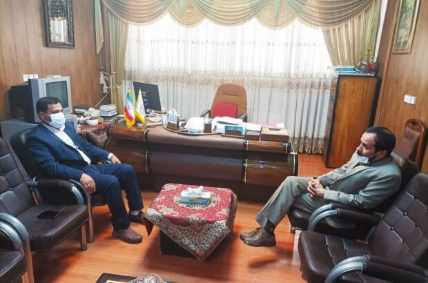 دیدار سرپرست فرمانداری ریگان با مدیر کل کتابخانه های عمومی استان کرمان
