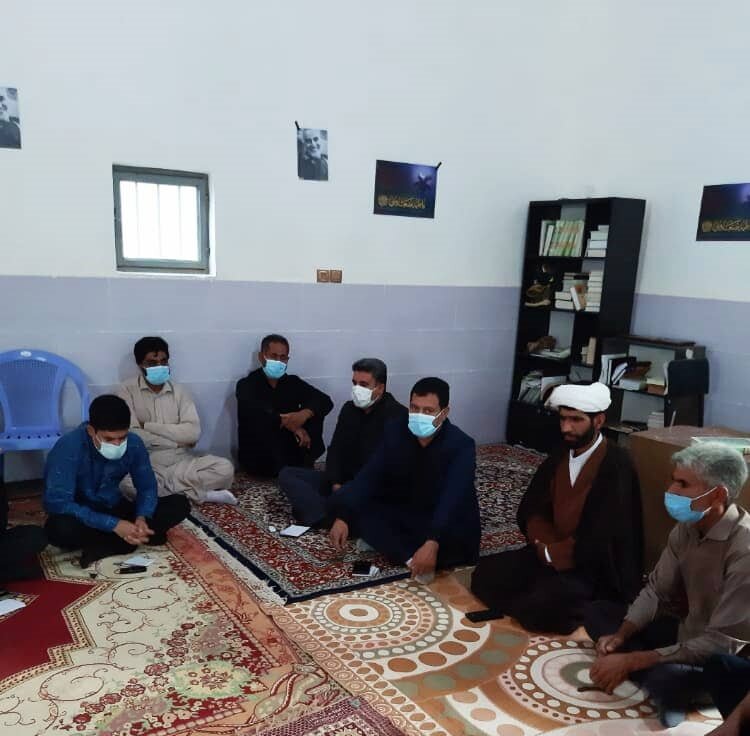 بازدید فرماندار ریگان از روستای حسین آباد