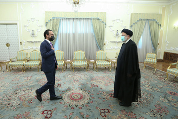 دیدار رئیس مجلس عراق با آیت‌الله رئیسی