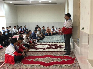 ضیافت افطاری و آئین تجلیل از شرکت کنندگان طرح نوروزی 1401 جمعیت هلال احمر سیرجان