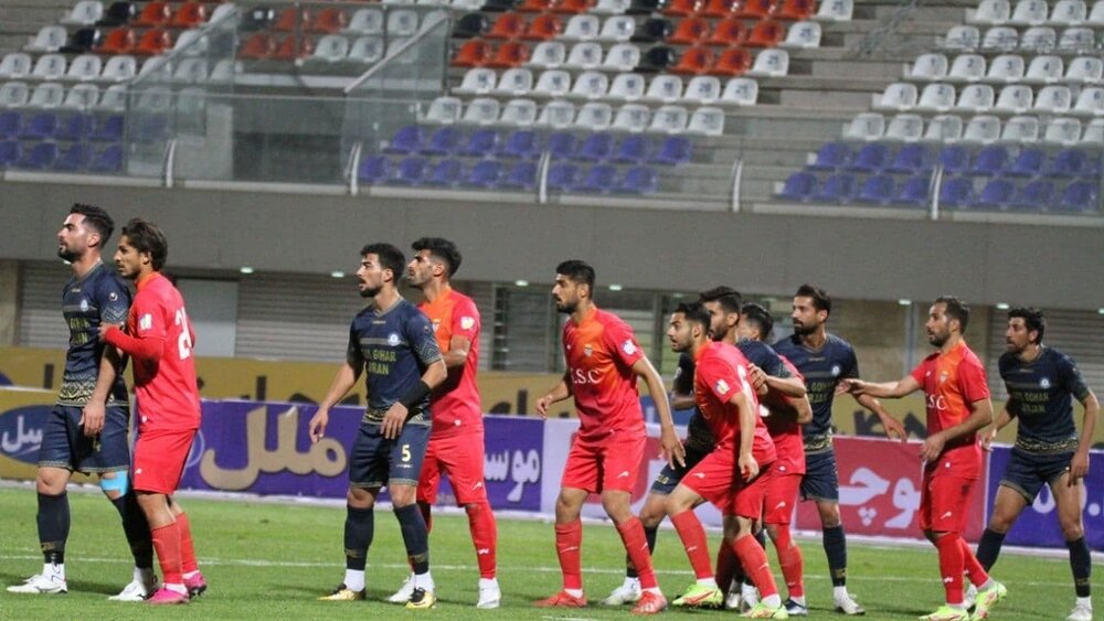 یک پیروزی و یک تساوی سهم فوتبال استان کرمان، در هفته بیست و پنجم لیگ برتر فوتبال کشور