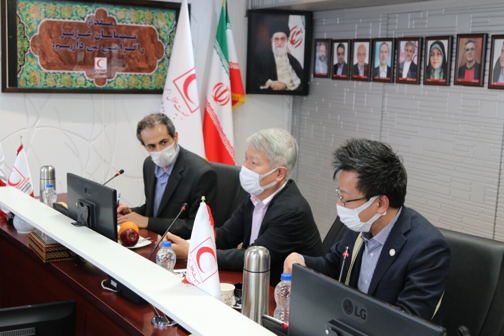 صلیب سرخ ژاپن به دنبال انتقال تجربیات هلال‌احمر ایران در حوزه داوطلبان
