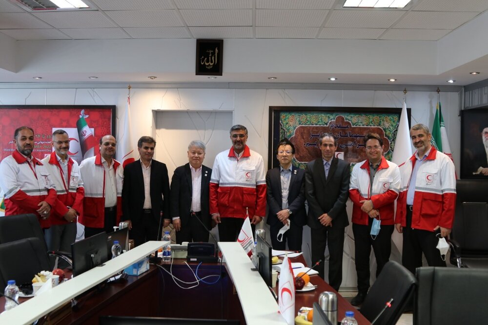 صلیب سرخ ژاپن به دنبال انتقال تجربیات هلالاحمر ایران در حوزه داوطلبان