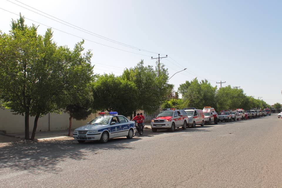 شرکت اعضاء جوانان جمعیت هلال احمر سیرجان در پویش اهداء خون