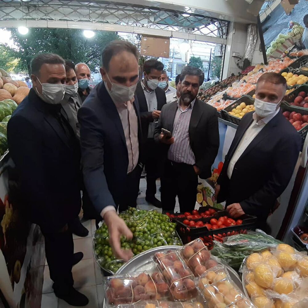 بازدید فرماندار سیرجان از فعالیت واحدهای صنفی این شهرستان