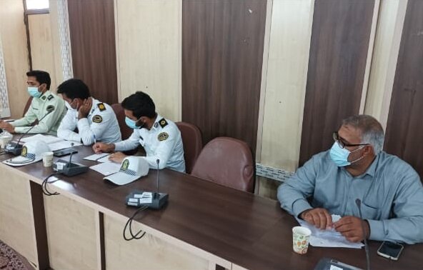 جلسه شورای ترافیک شهرستان ریگان برگزار شد