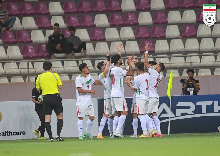 پیروزی تیم ملی امید مقابل عراق