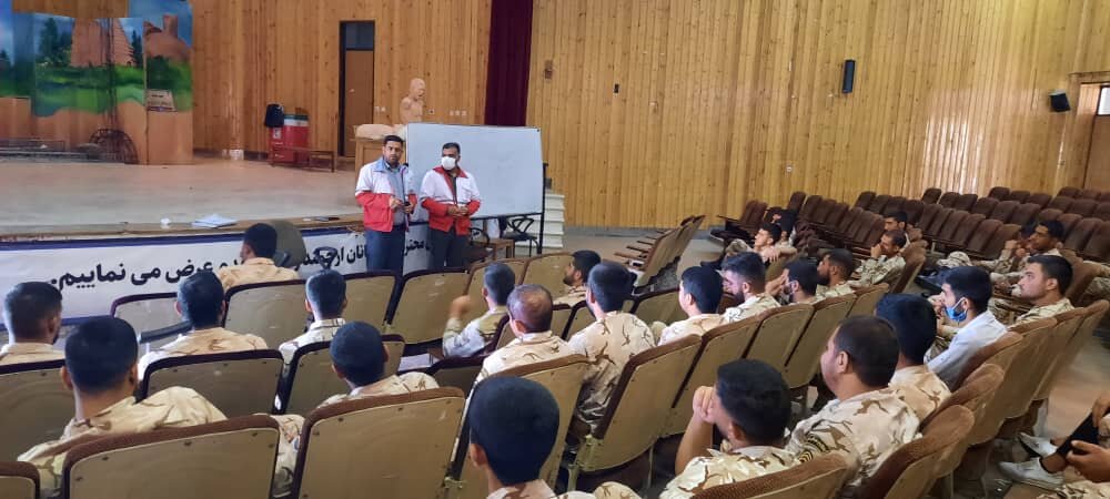 برگزاری دوره آموزشی امداد و کمک های اولیه نیروهای مسلح شهرستان سیرجان