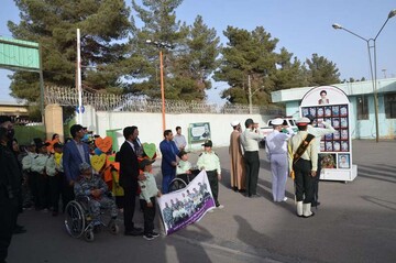 بچه های سندرم داون سیرجان در لباس پلیس