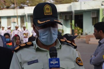 بچه های سندرم داون سیرجان در لباس پلیس