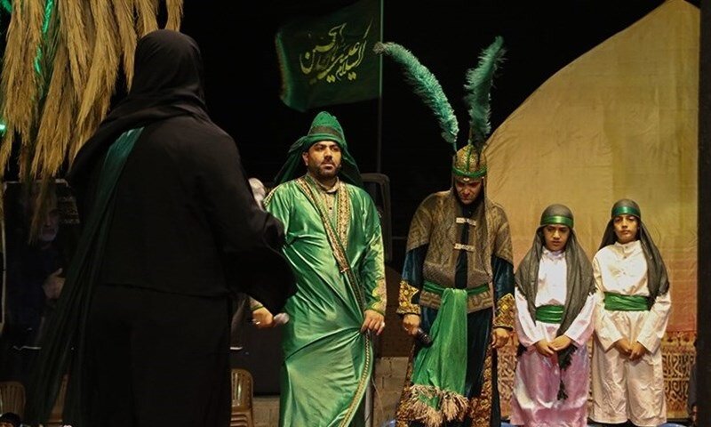 برگزاری نهمین سوگواره ملی تعزیه کشور در روستای "ده زیار" کرمان