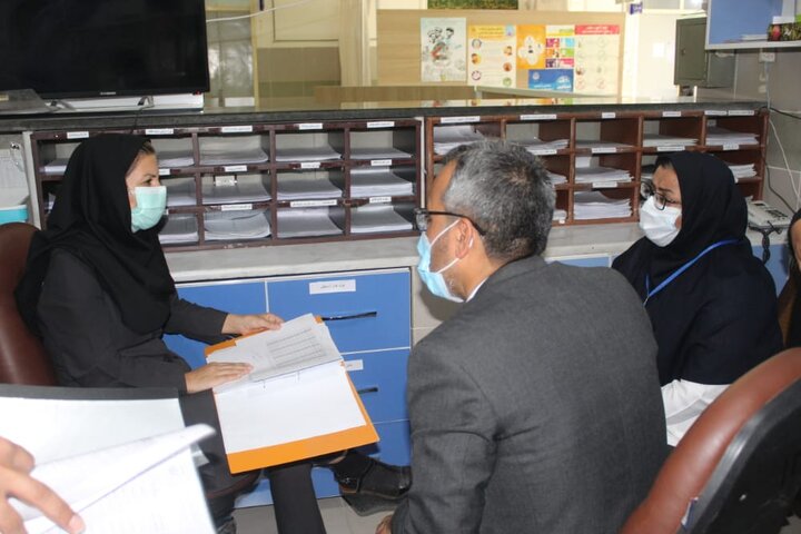 اجرای طرح اعتبار بخشی در بیمارستان مهر توسط ارزیابان وزارت بهداشت