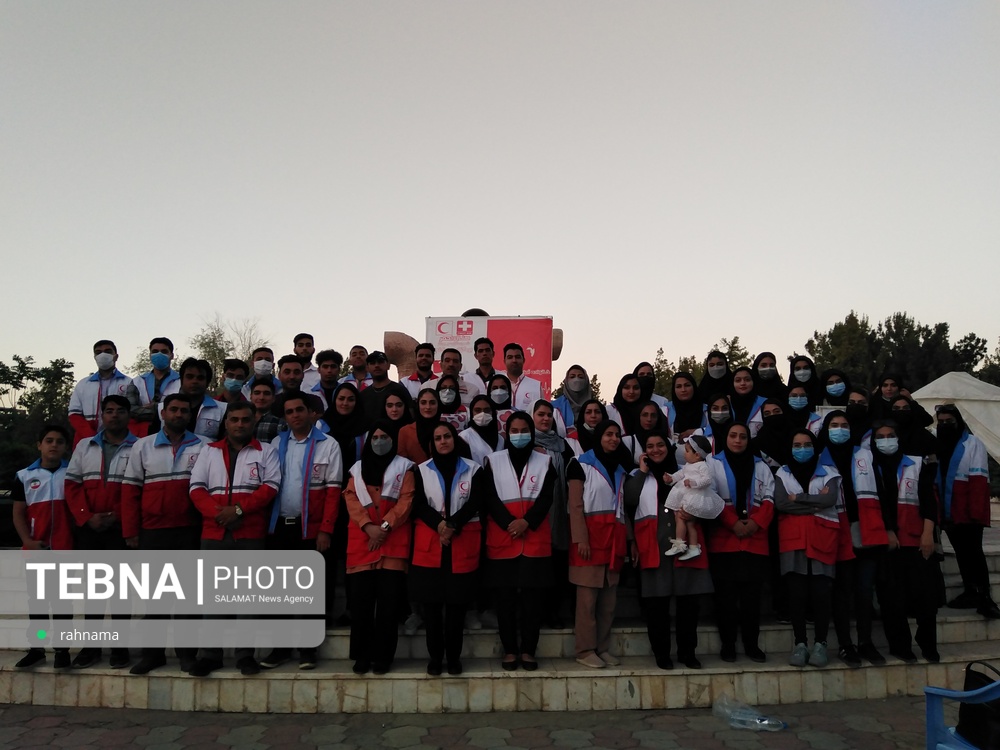 برگزاری دوره بازآموزی امداد و کمک های اولیه جمعیت هلال احمر سیرجان