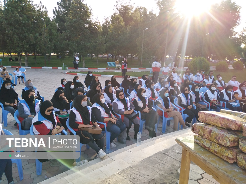 برگزاری دوره بازآموزی امداد و کمک های اولیه جمعیت هلال احمر سیرجان