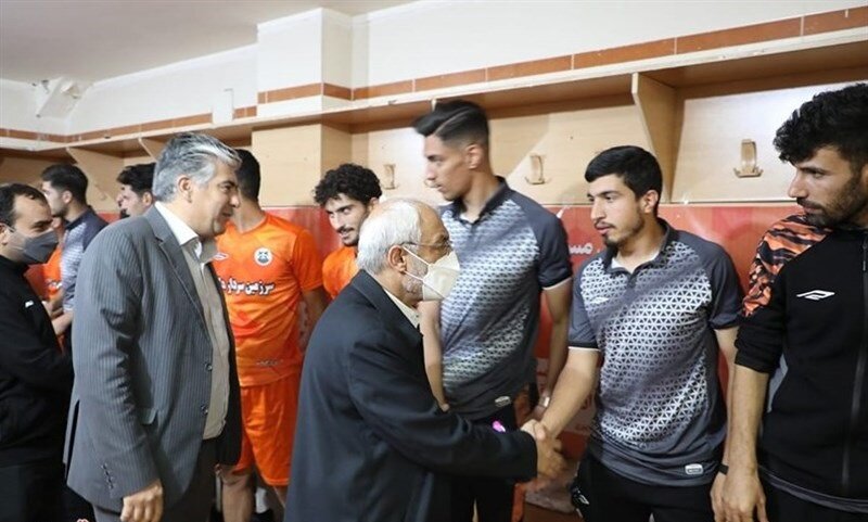 برگزاری جشن صعود تیم فوتبال صنعت مس کرمان به لیگ برتر