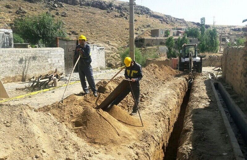 عملیات گازرسانی در ۱۳ روستای سقز درحال اجراست
