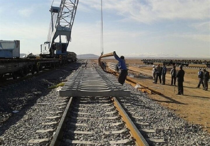 پیشرفت ۹۰ درصدی پروژه راه‌آهن استان کردستان