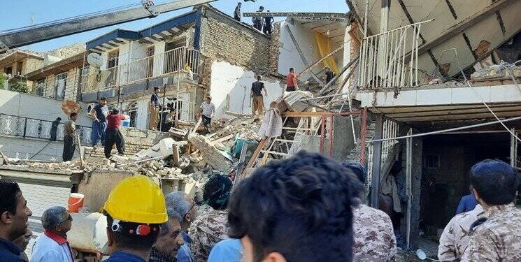 آخرین جزئیات از ریزش ساختمان در کرمانشاه/ ۲ کشته و ۴ مصدوم