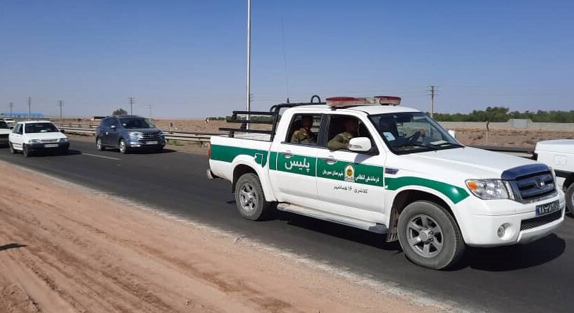 پوشش ترافیکی محور های پر تردد سیرجان