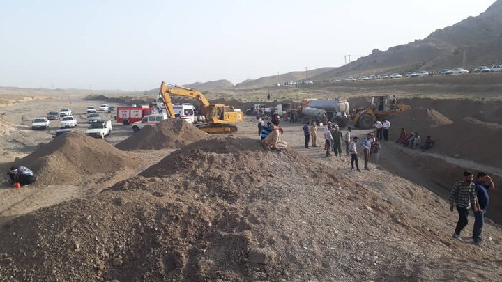 ریزش قنات در روستای یخک تربت جام  منجر به مرگ 2 نفرشد