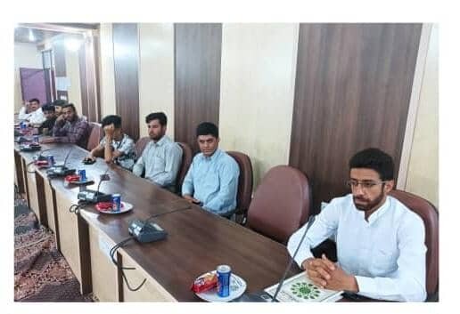 دیدار فرماندار ریگان با جوانان و نخبگان در جلسه شورای اداری این شهرستان