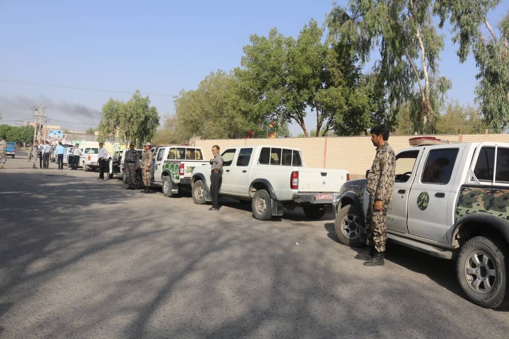 مانور مشترک حفاظت از اراضی کشاورزی شهرستان جیرفت برگزار شد