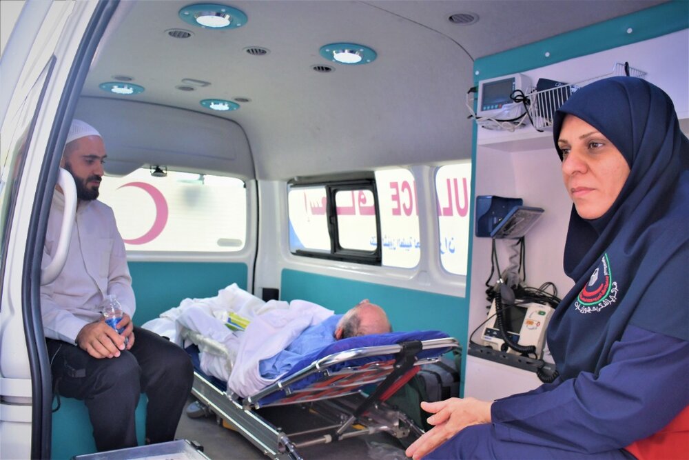 ارائه خدمات درمانی به ۸۱۰ زائرایرانی در مدینه منوره