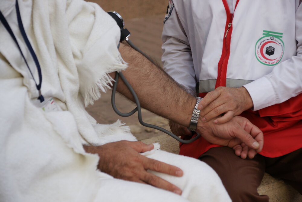 ارائه خدمات درمانی به 1230 زائرایرانی در مدینه منوره