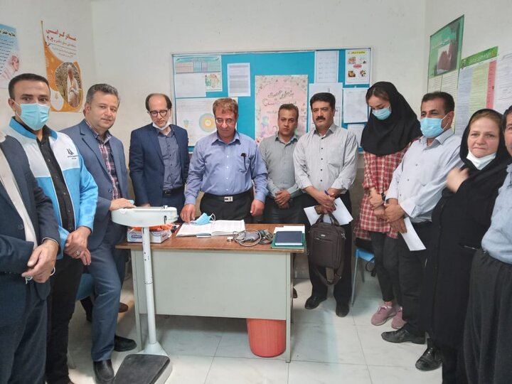 بازدید کارشناسان وزارت بهداشت از برنامه های مقابله با شیوع احتمالی بیماری وبا در مریوان