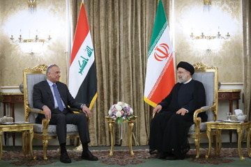 گفتگوی دوجانبه رئیس جمهور و نخست وزیر عراق