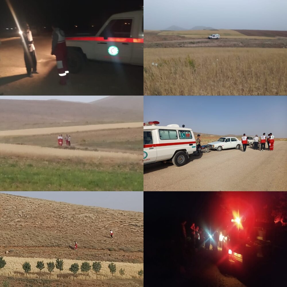 جستجوی ۶ ساعته  برای یافتن دختر گمشده  اهل روستای اوچ تپه زنجان 