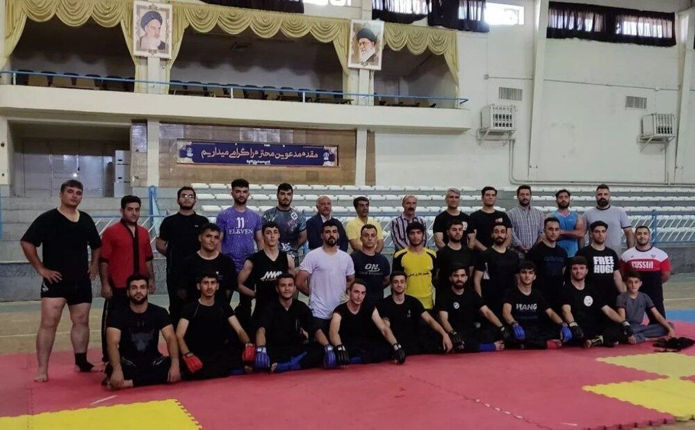 حضور تیم کونگ فو استان کردستان در لیگ برتر بزرگسالان