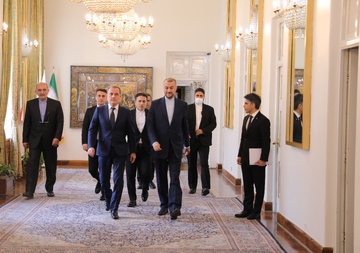 دیدار وزرای خارجه ایران و آذربایجان