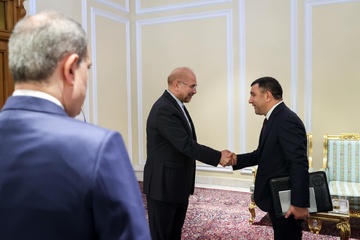 دیدار وزیر امور خارجه آذربایجان با دکتر قالیباف